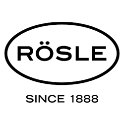 RÖSLE Logo: Tradition und Qualität seit 1888 in der Küchen- und Grillbranche.